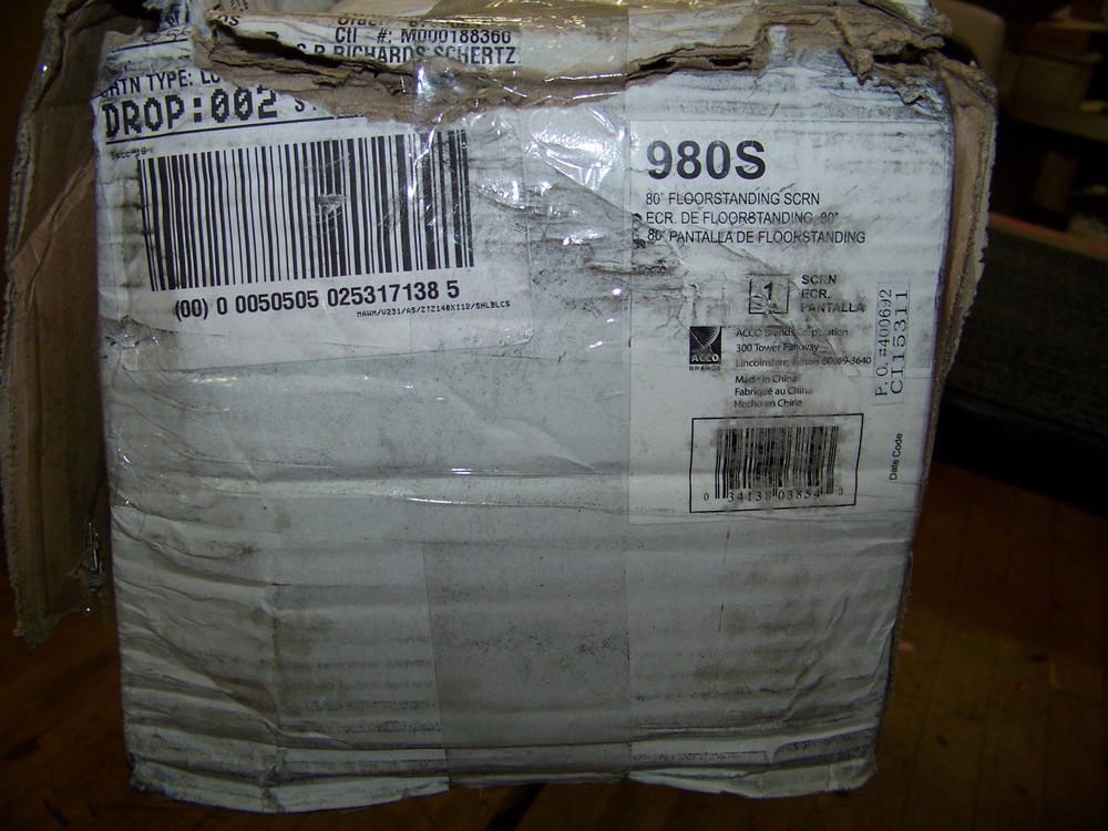 Quartet 80" Floorstanding Screen Cinema Screen # 980S