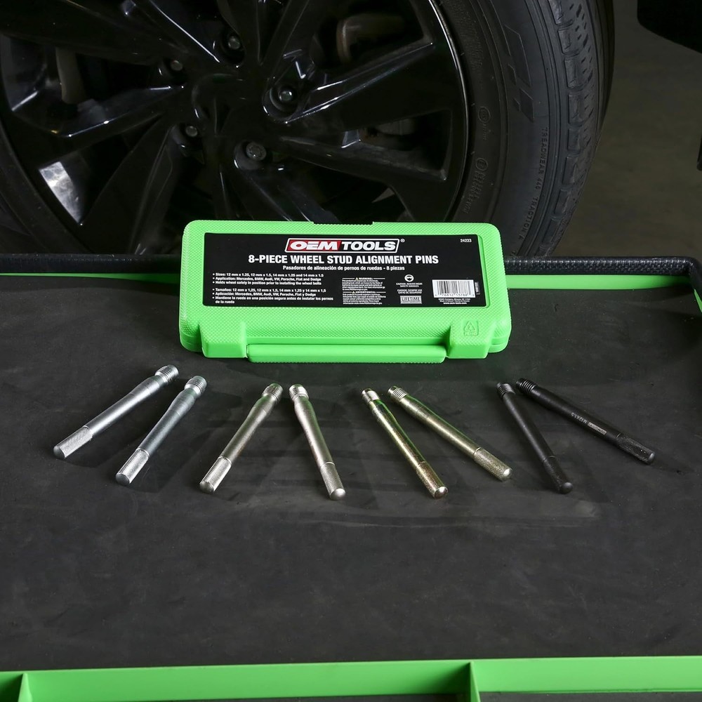 Versatile Wheel Alignment Tool Set - Color-Coded Safety for Quick Installations