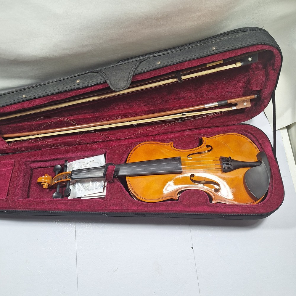 Mendini By Cecilio Violin, Student Beginner Kit w/ Case