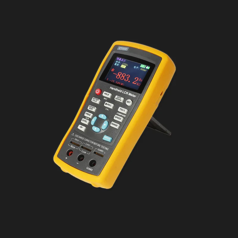 Handheld Bridge Tester for Capacitance, Inductance, and Resistance Components