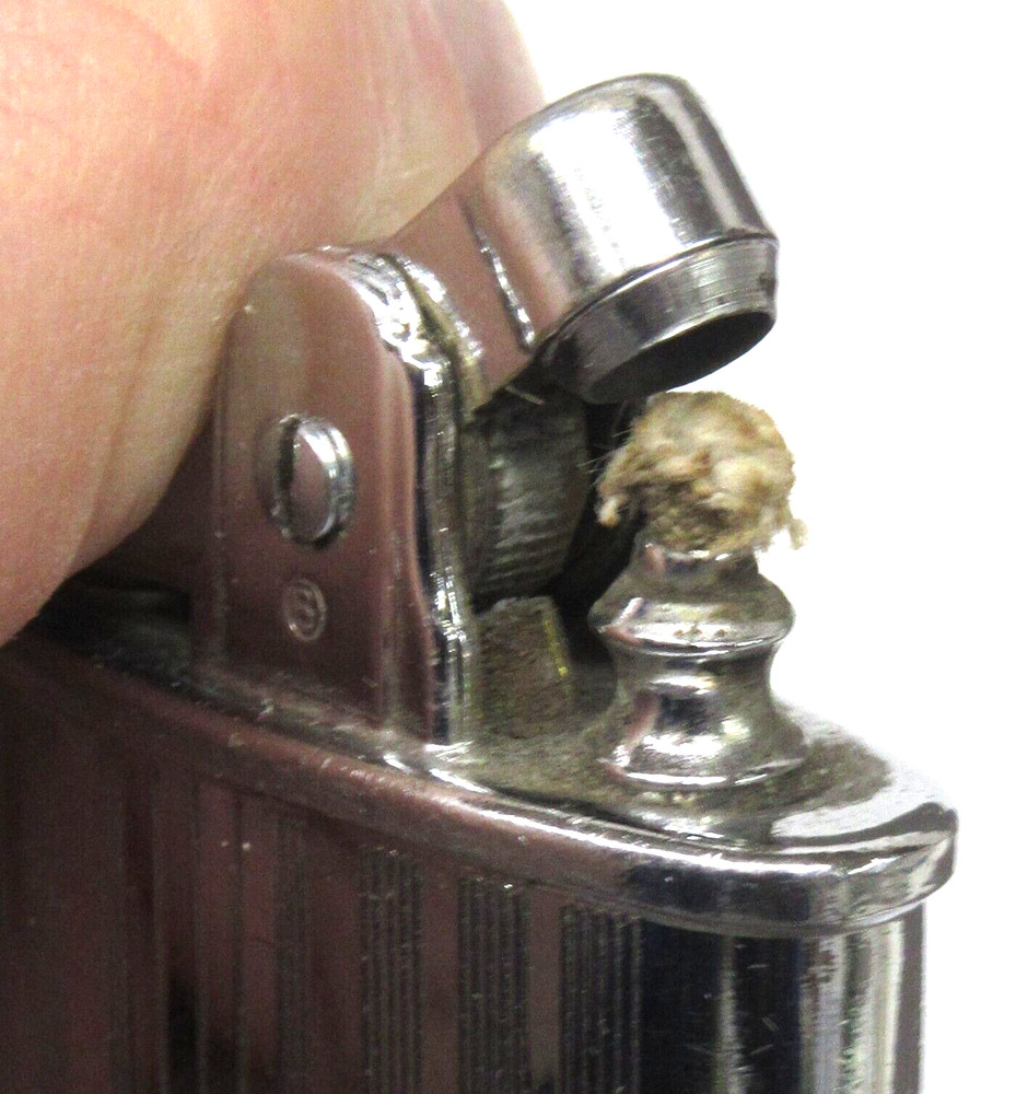 RONSON "STANDARD" Cigarette Lighter NO Monogram Art Deco used untested xx