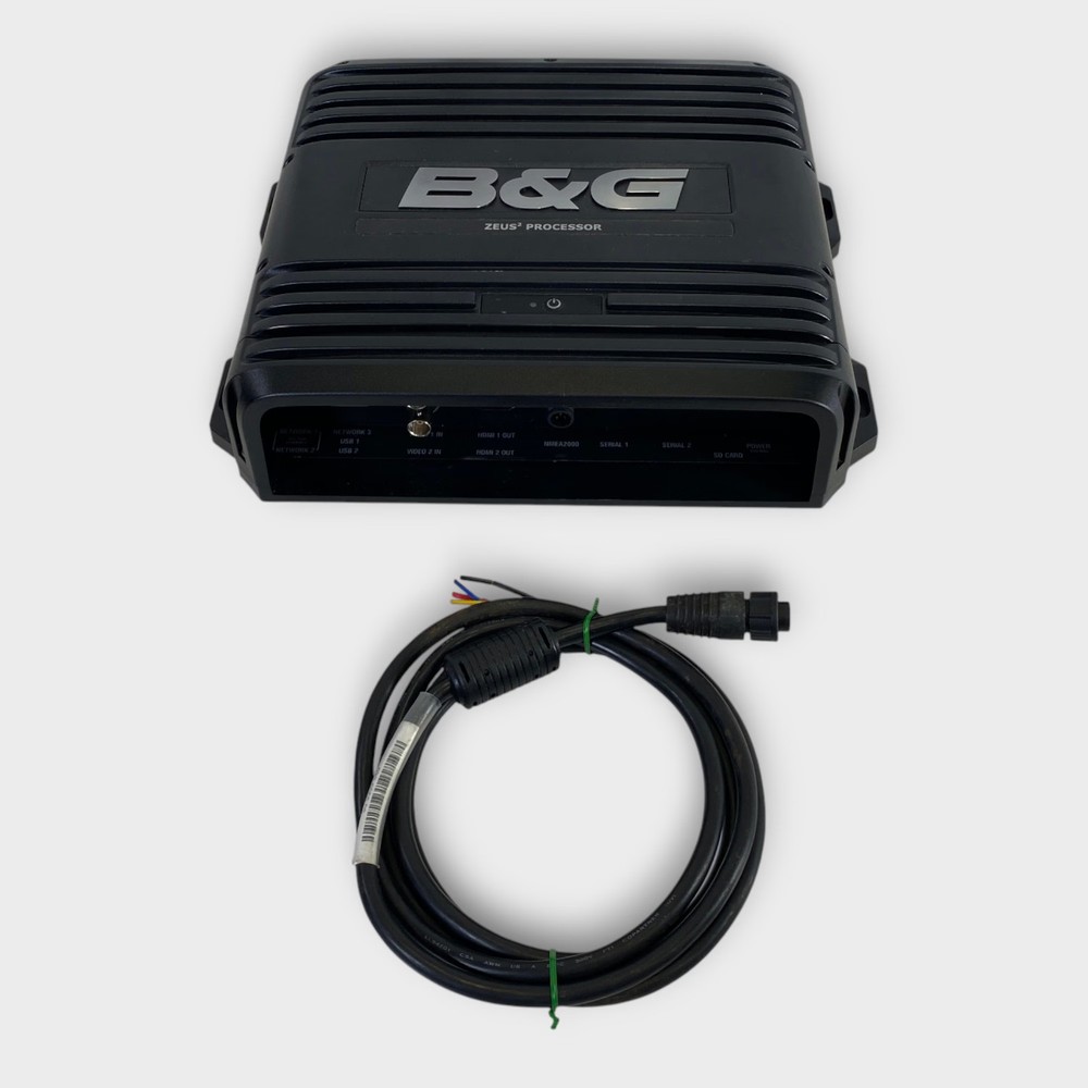 B&G B & G Zeus2 Zeus 2 Multi-Function Display Processor W/Global BaseMap -Tested