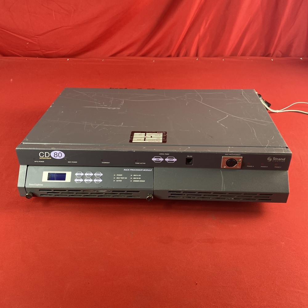 Strand Lighting CD 80 Supervisor Processor Retro Kit - Untested For Parts As Is