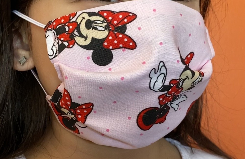 Minnie Mouse Kids Face Mask