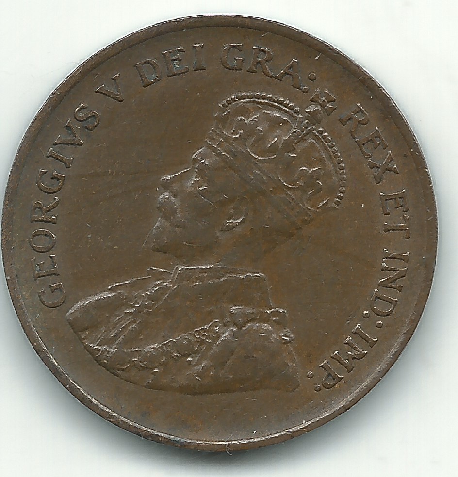 A HIGH GRADE AU 1932 CANADA SMALL ONE CENT-DEC303