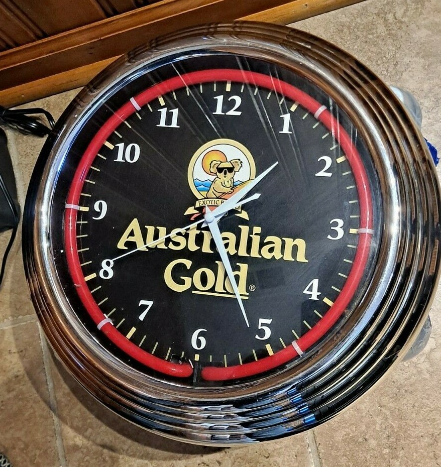Australian Gold (Exotic Blend) Clock