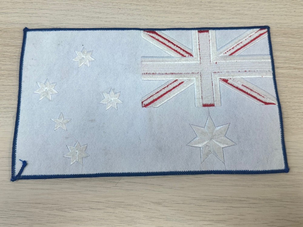 Australian Flag Embroidered Patch - 9 5/8” x 5 3/4”