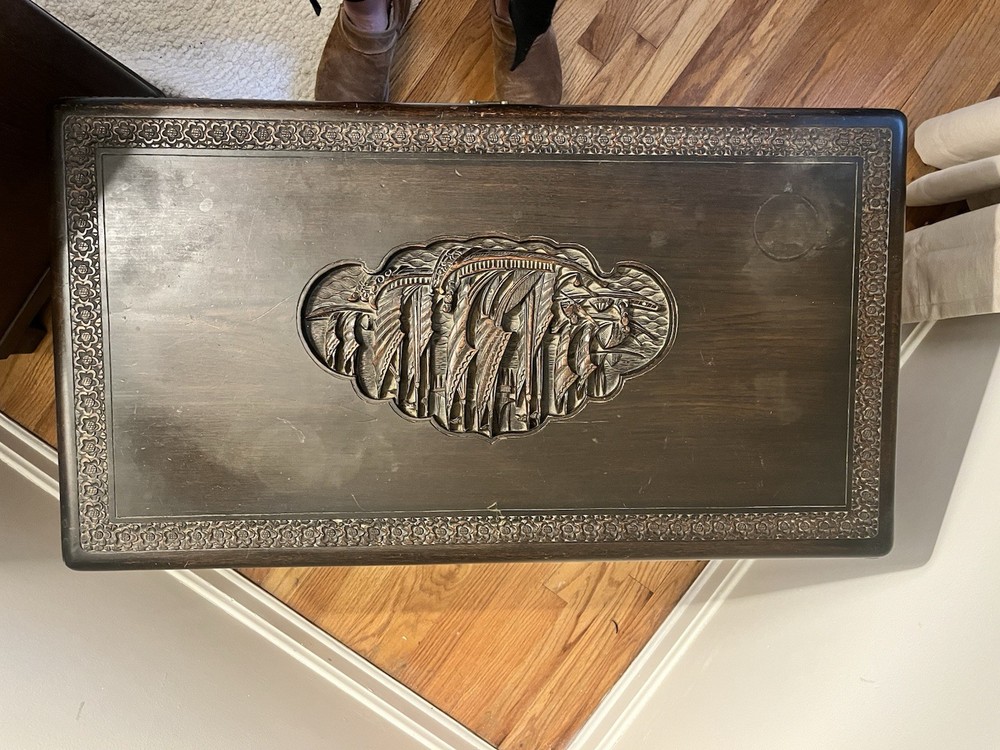 Antique Japanese Trunk