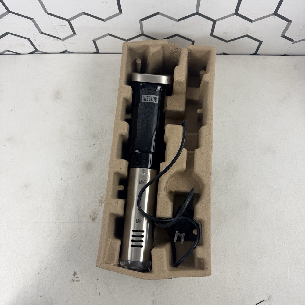 Weston Sous Vide Immersion Circulator 800 Watts 36200 *MISSING CLAMP*