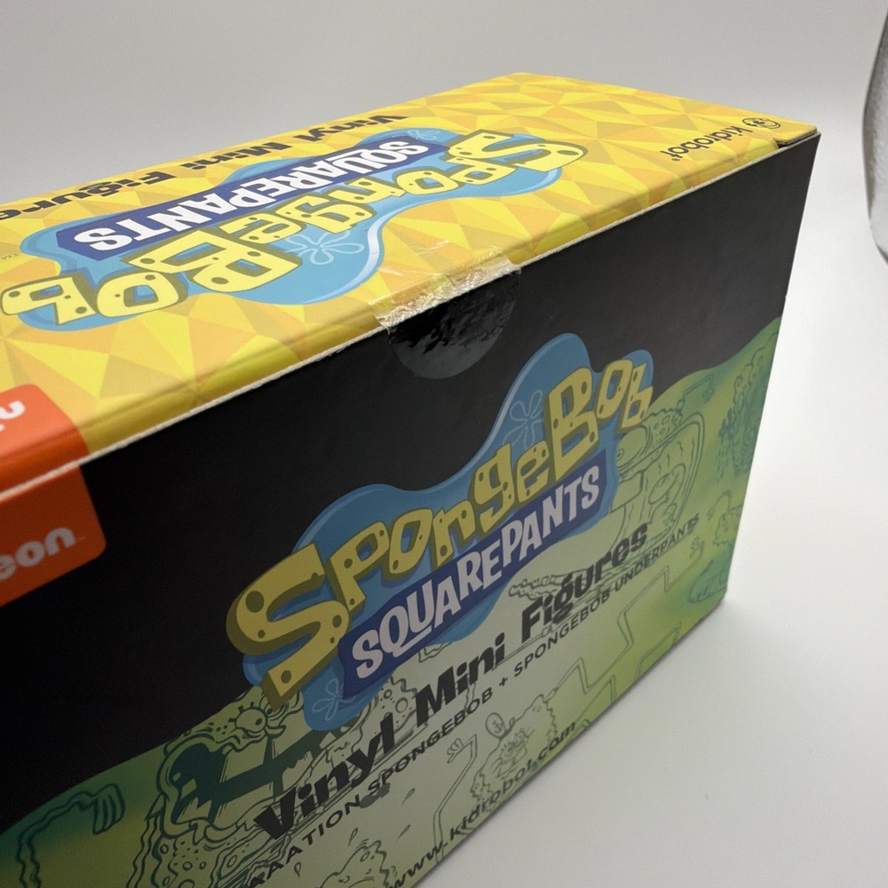 Kidrobot SpongeBob SquarePants Vinyl Mini Figures 2 Pack Imaginaaaation & Under…