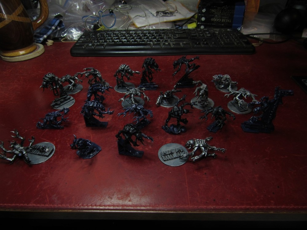 Space Hulk 3rd Edition (2009): Painted Terminators - no Sand Timer