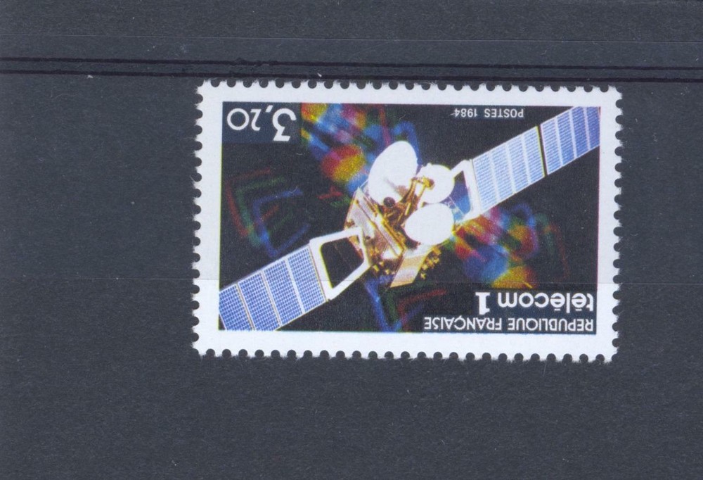 France 1984 SG 2640 Satellite Space MNH