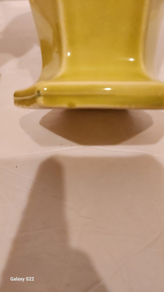 Chartreuse Color Coffee Server With Elegant Handle!