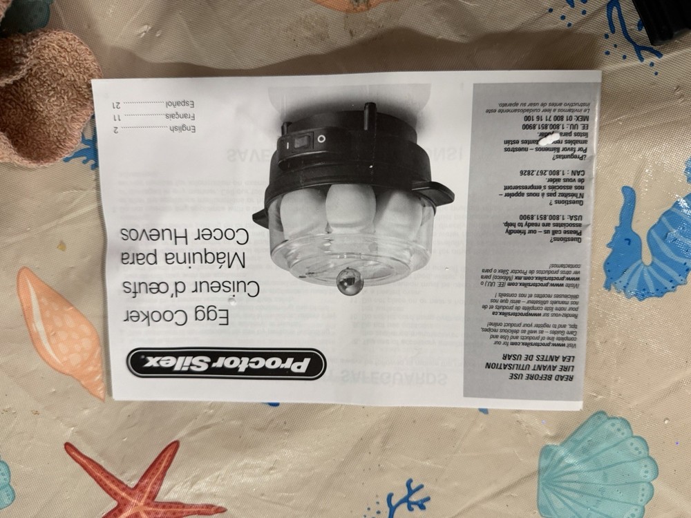 Proctor Silex PS Egg Cooker