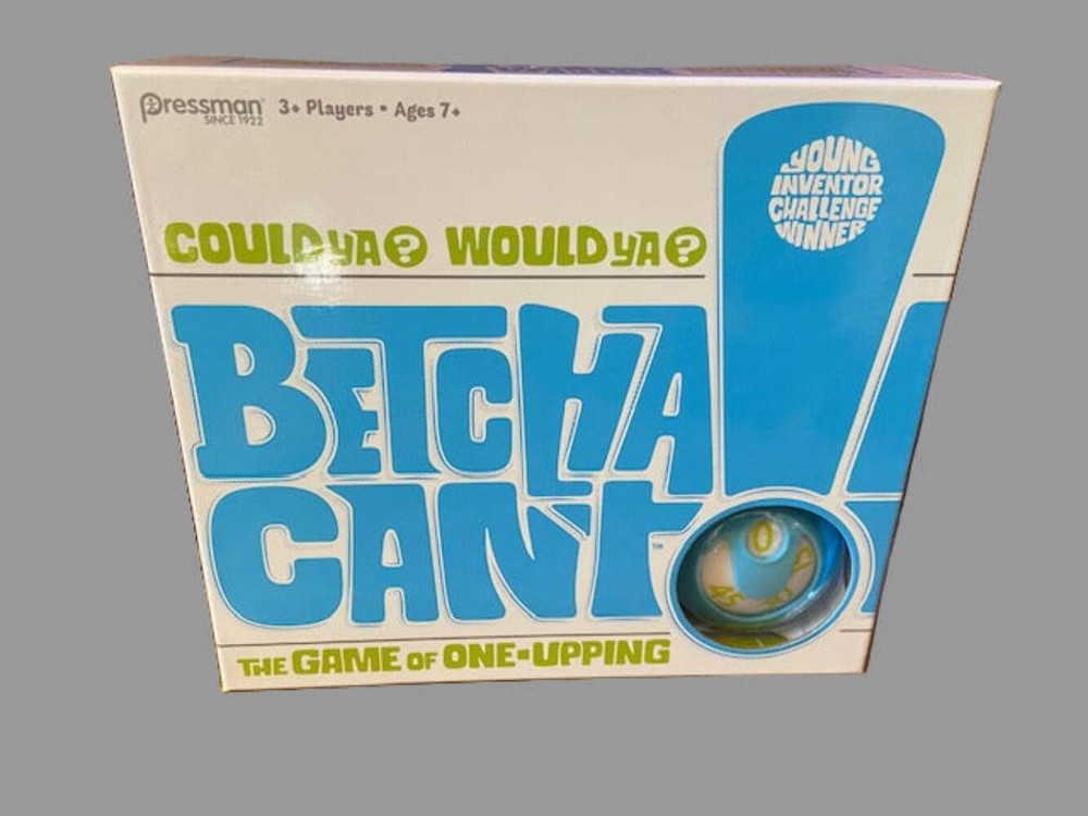 Pressman Could Ya? Would Ya? Betcha Can't! Game