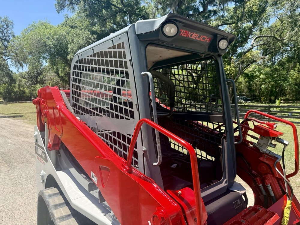 2019 TAKEUCHI TL10V2 SKID STEER TRACK LOADER - JOYSTICK CONTROLS - 2 SPD - QUICK