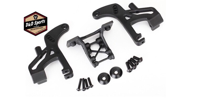 Traxxas 8616 Wing mounts, low profile E-Revo VXL