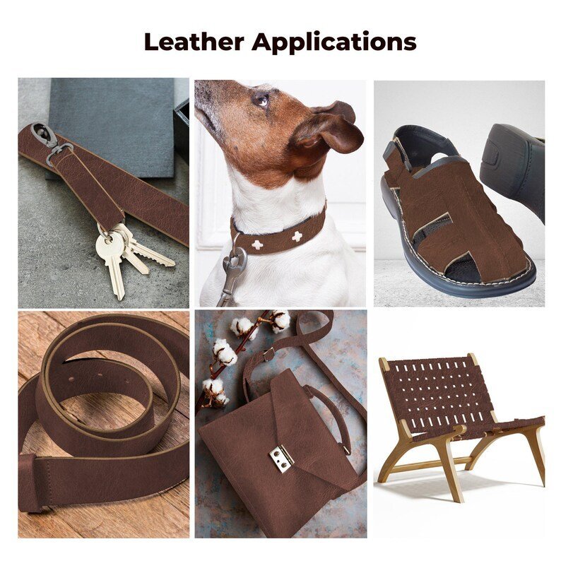 ELW Buffalo Hide Leather Strap 5-6 oz | Blank Belts