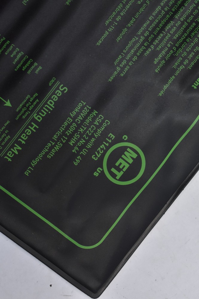 MET Seedling Heat Mat Adjustable Temperature Waterproof Durable Waterproof