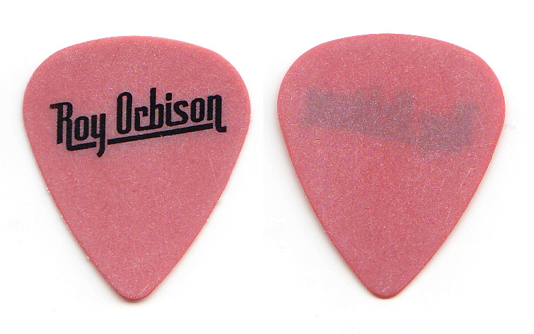 Roy Orbison Red Guitar Pick