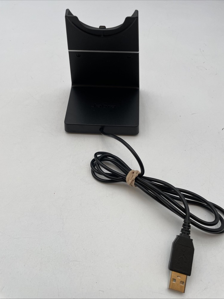 JABRA EVOLVE E65 MODEL DIV010 CHARGING HEADSET BASE/STAND WITH USB - BASE ONLY