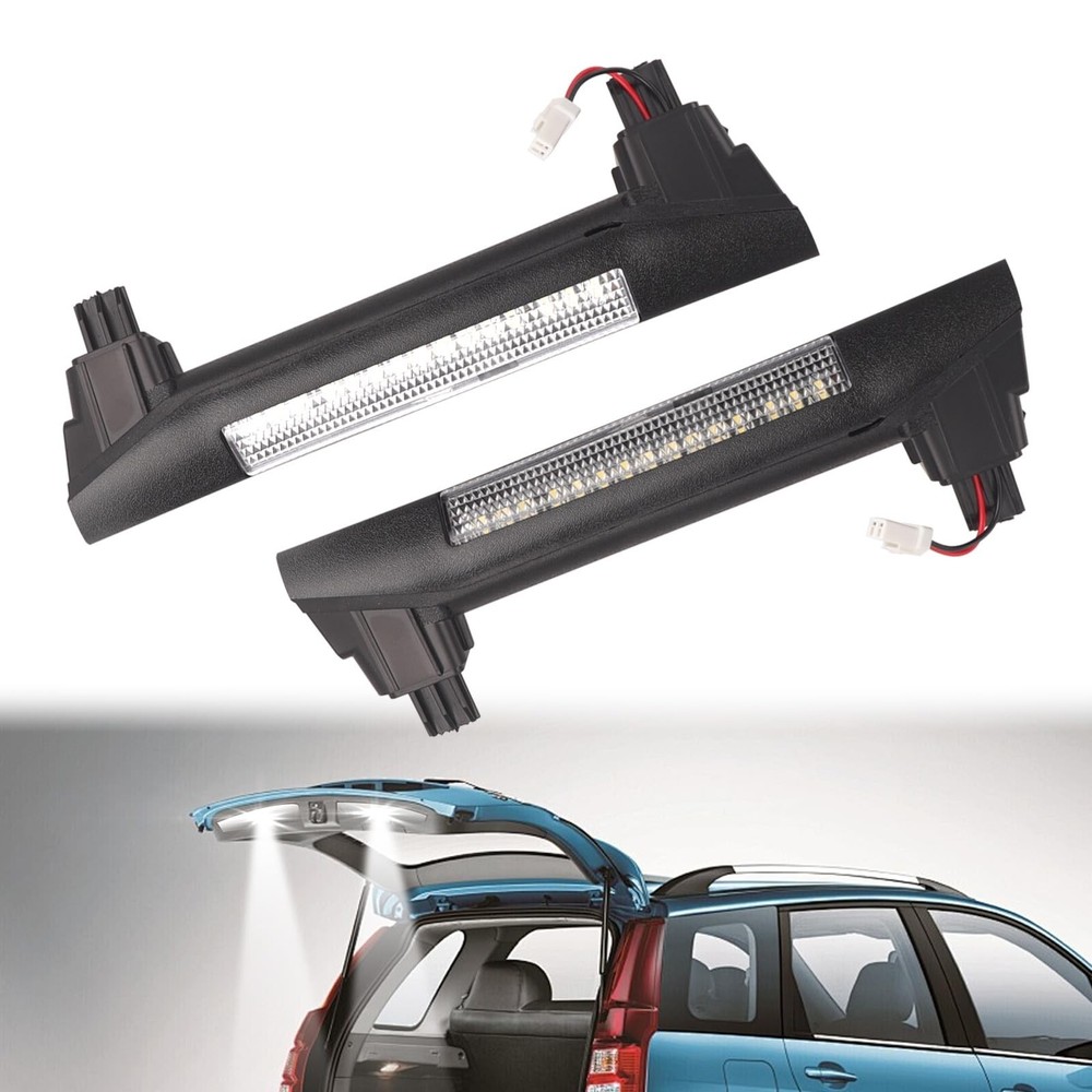 Trunk Tailgate Handle Light Upgraded Tail Door Handle LED Lights Fit for Merc...