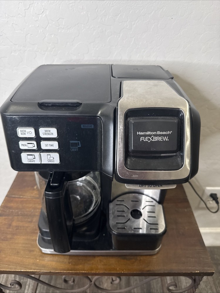 EUC Hamilton Beach Flex Brew Coffee Maker Tested/Works Great