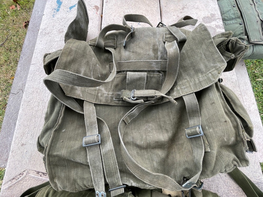 British Military Canvas Rucksack