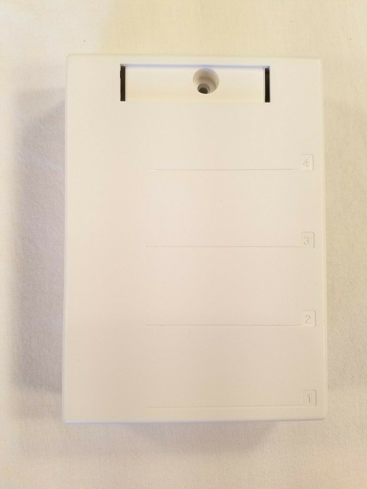 41089-4WP Leviton Surface-Mount QuickPort Box, 4-Port, White - 25 PACK