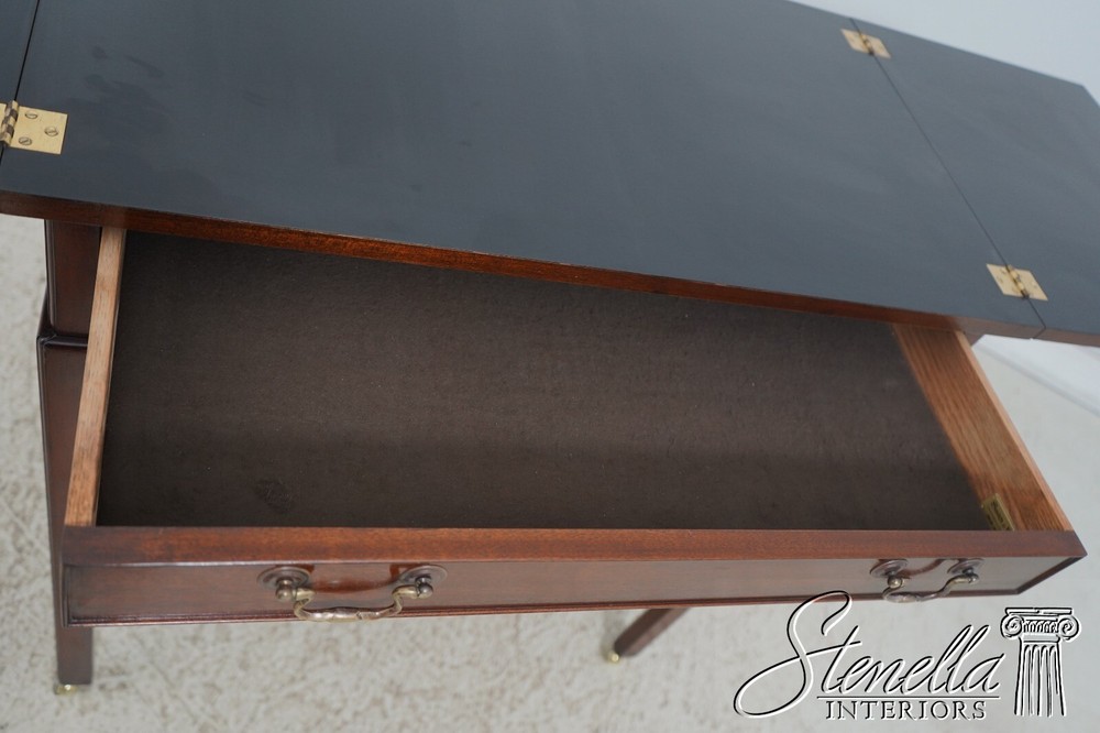 L62569EC: SMITH & WATSON Flip Top Mahogany Server Cart