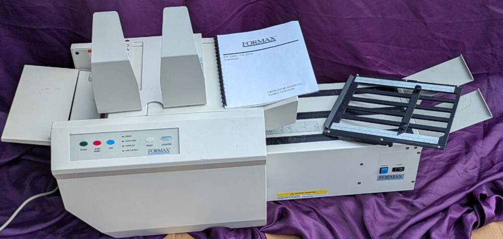 FORMAX FD2000 AutoSeal Folder Sealer with FD200030 Conveyor ~ See Video