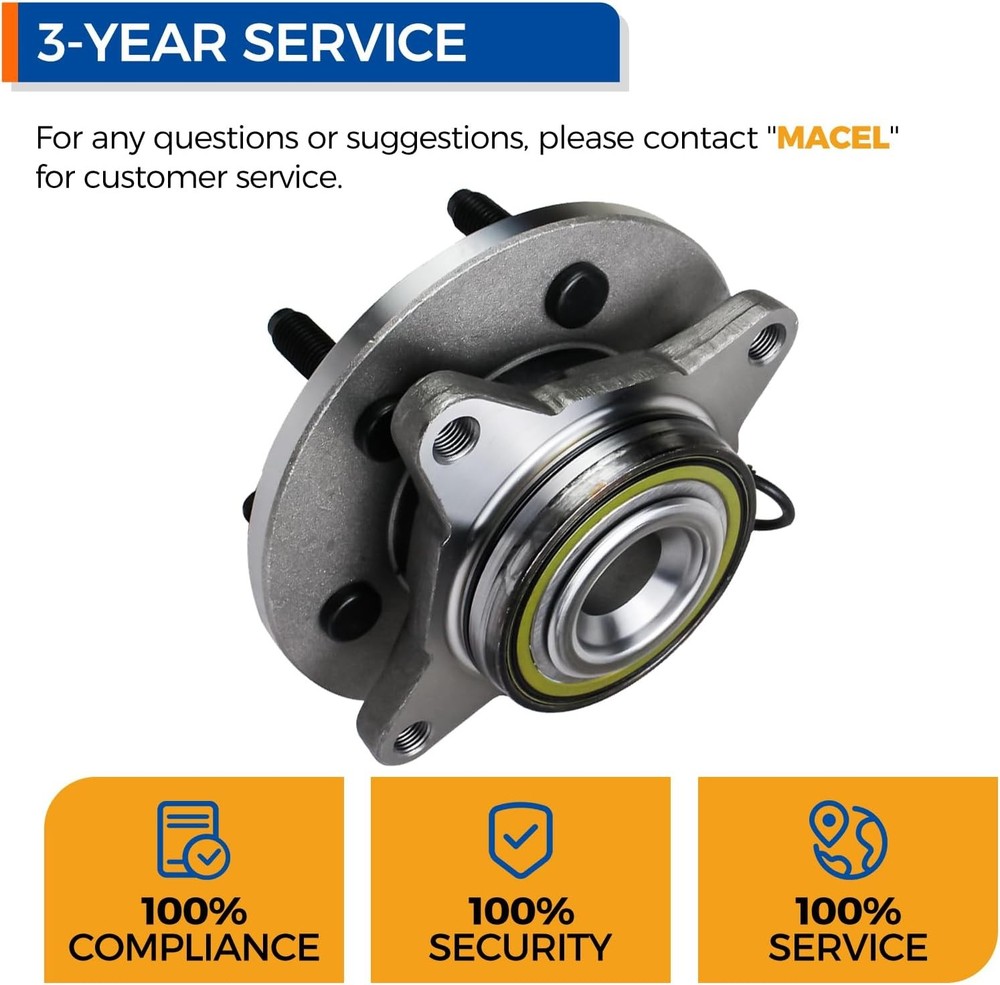 Front Wheel Hub Bearing Assembly for Ford