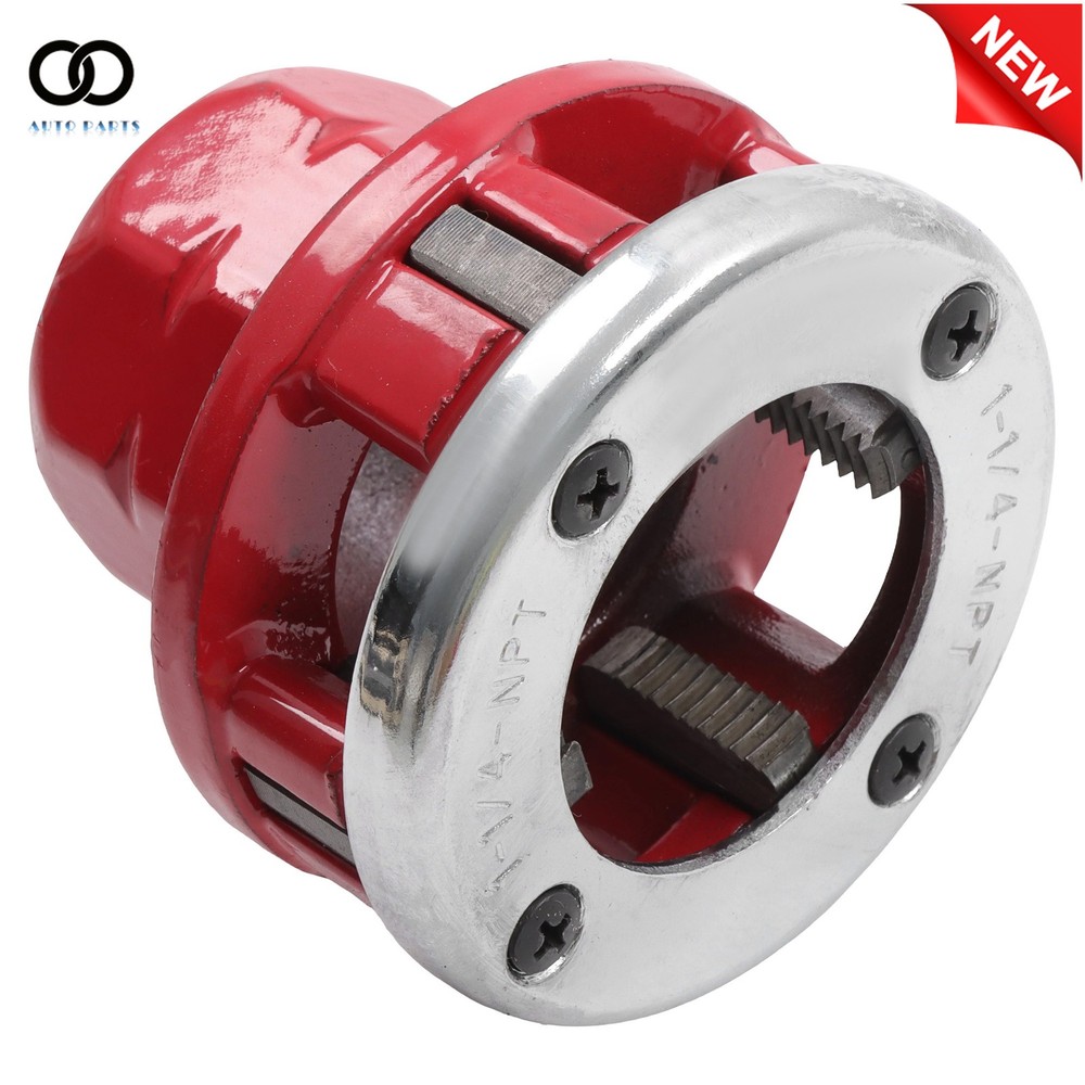 W/ Handle Ratchet Tool Set 7 Size Pipe Threader Threading 3/8" - 2" Die Dies Set