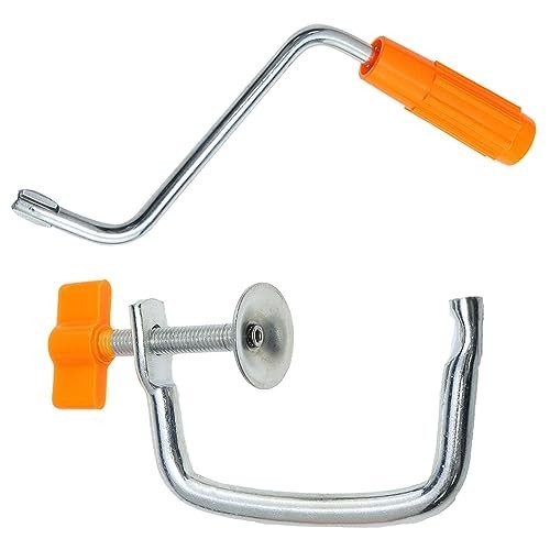 Pasta Machine Replacement Handle & Clip Set - Kitchen Accessories, Table Clamp