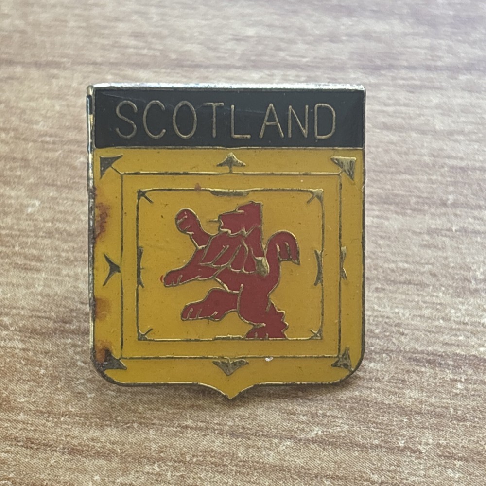Scotland Metal Badge.