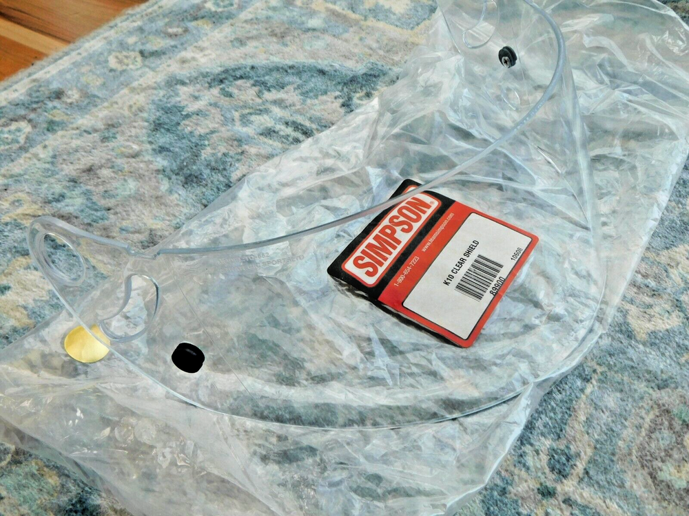 NEW SIMPSON 89900 CLEAR REPLACEMENT SHIELD K10