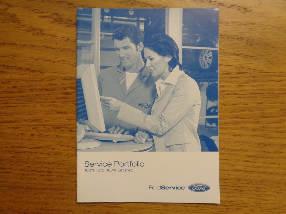 Ford Service History Book