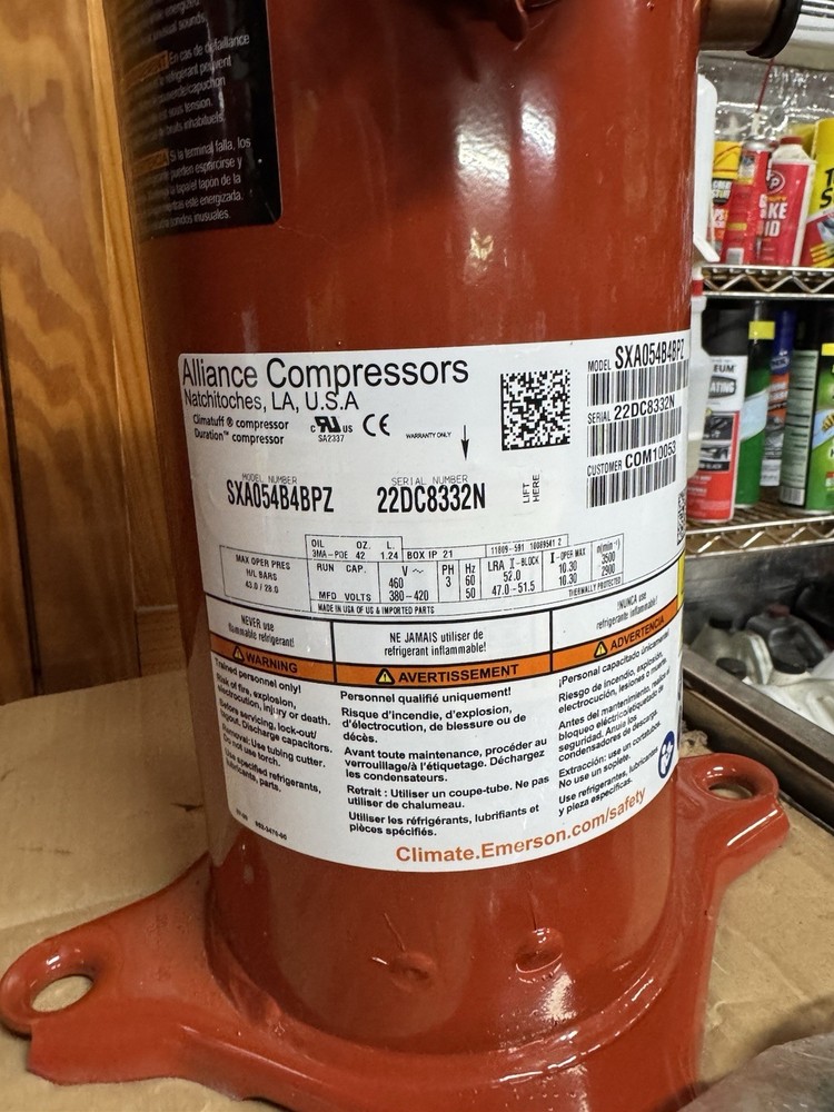 Trane 3Ph Compressor COM10053 (new)