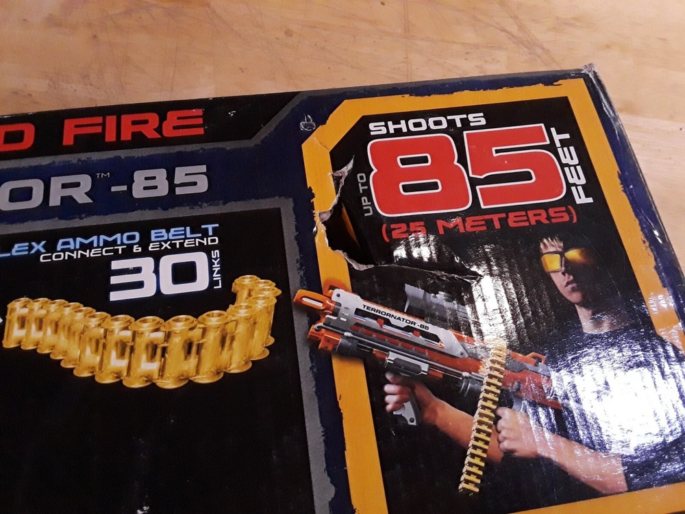 MAX FORCE SPLAT Blaster Lot, Terrornator-85, Shadow Hawk-100, Maximizer-60 Ammo