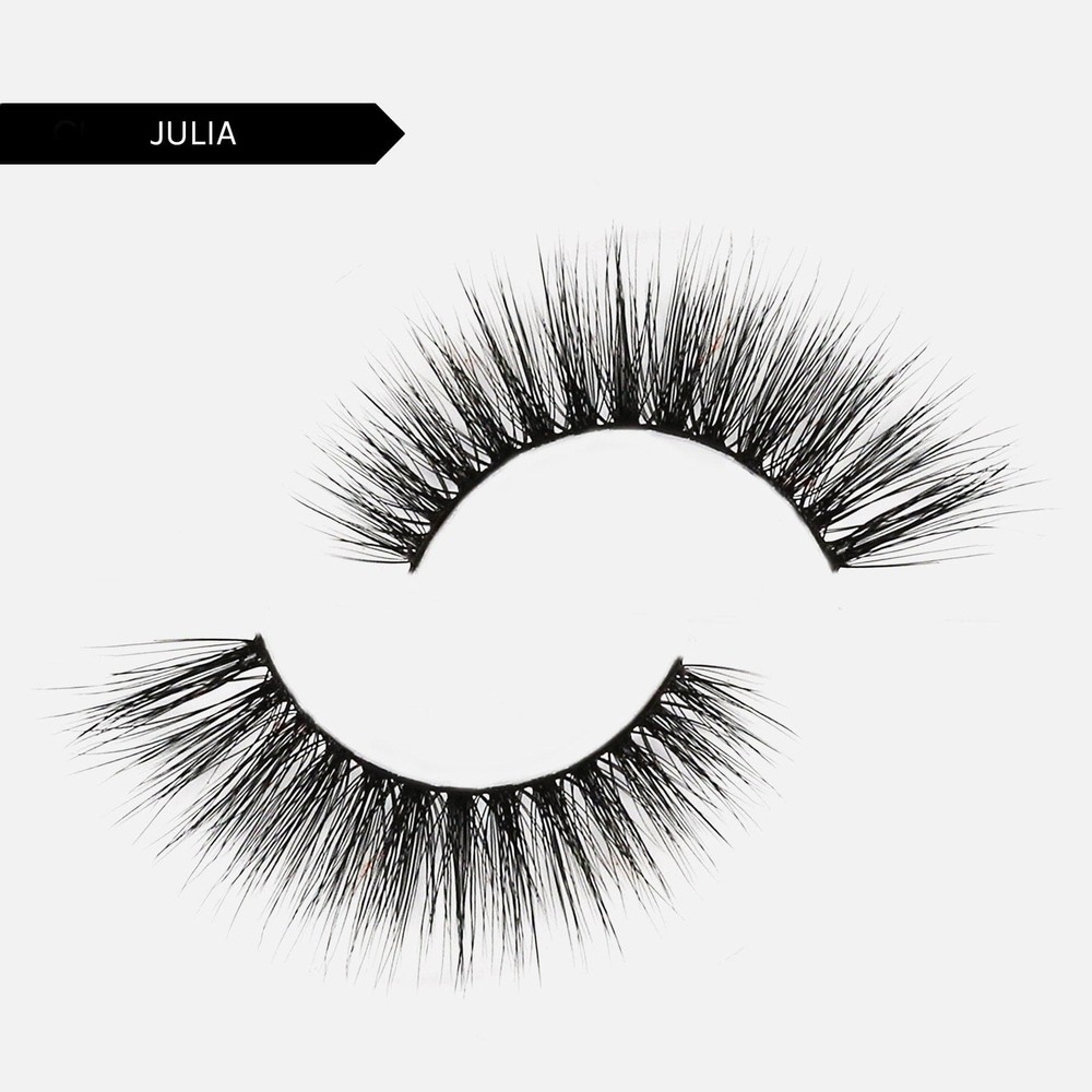 Easy Adhesive Lash Bond Eye Liner + Lashes Kit