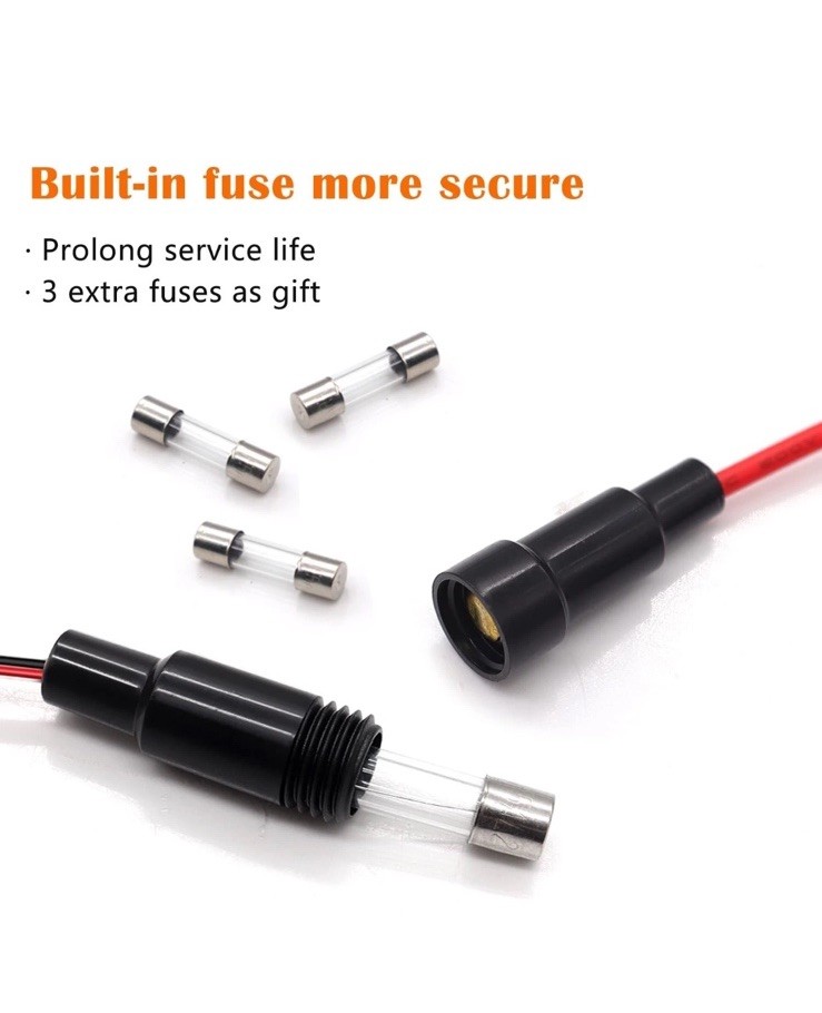 Easy Install 13FT Radar Detector Direct Wire Kit with RJ-11 Connection