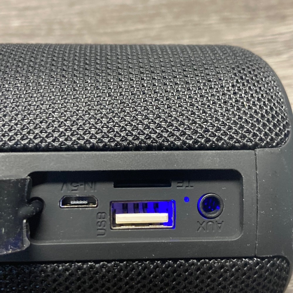 MusiBaby M68 Portable Bluetooth Speaker - Black