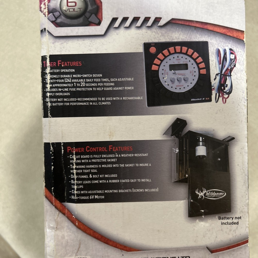 WILDGAME INNOVATIONS Evolution Feeder 6V Analog Power Control Unit | Varmint