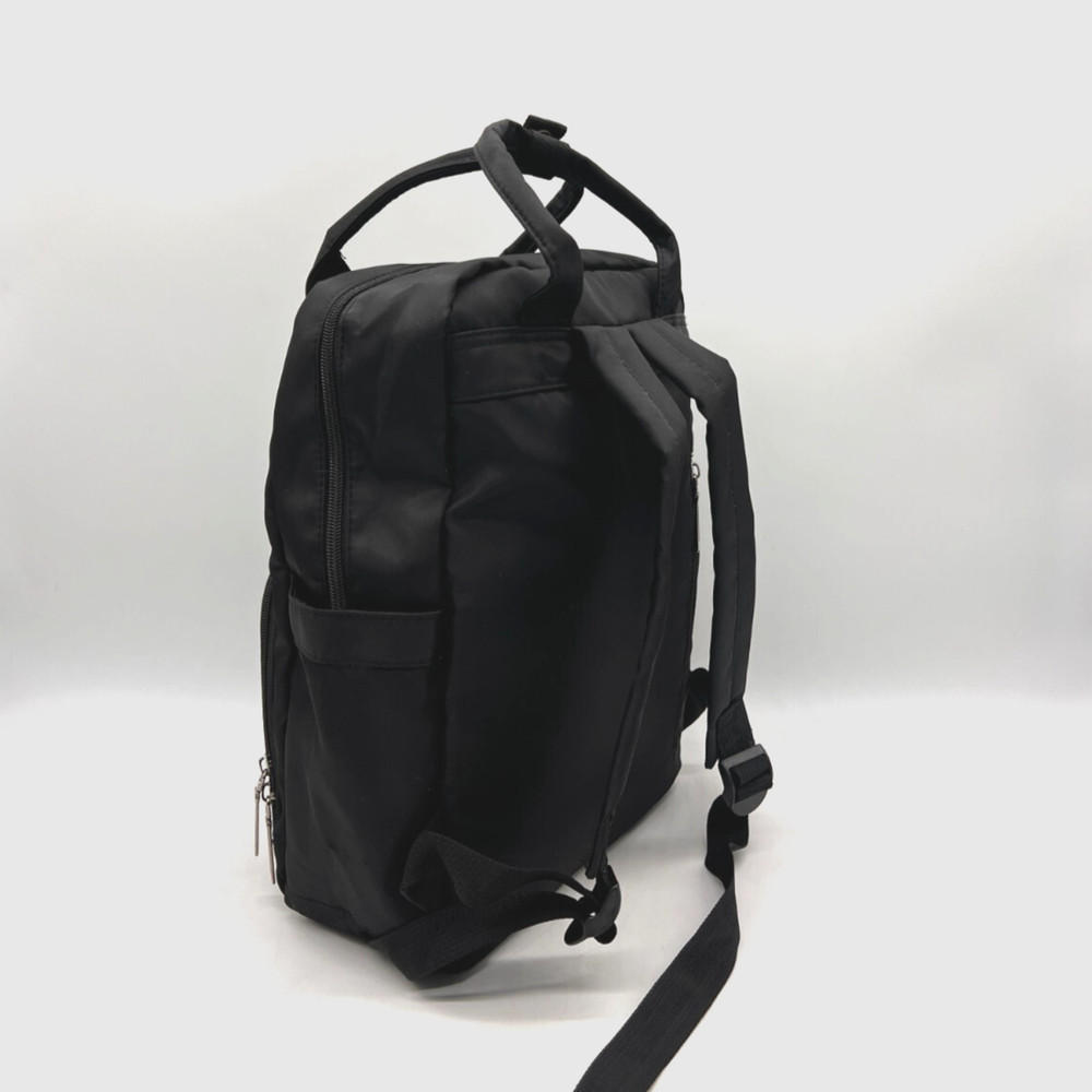 Gnei Black Laptop Carry Case Lightweight Backpack