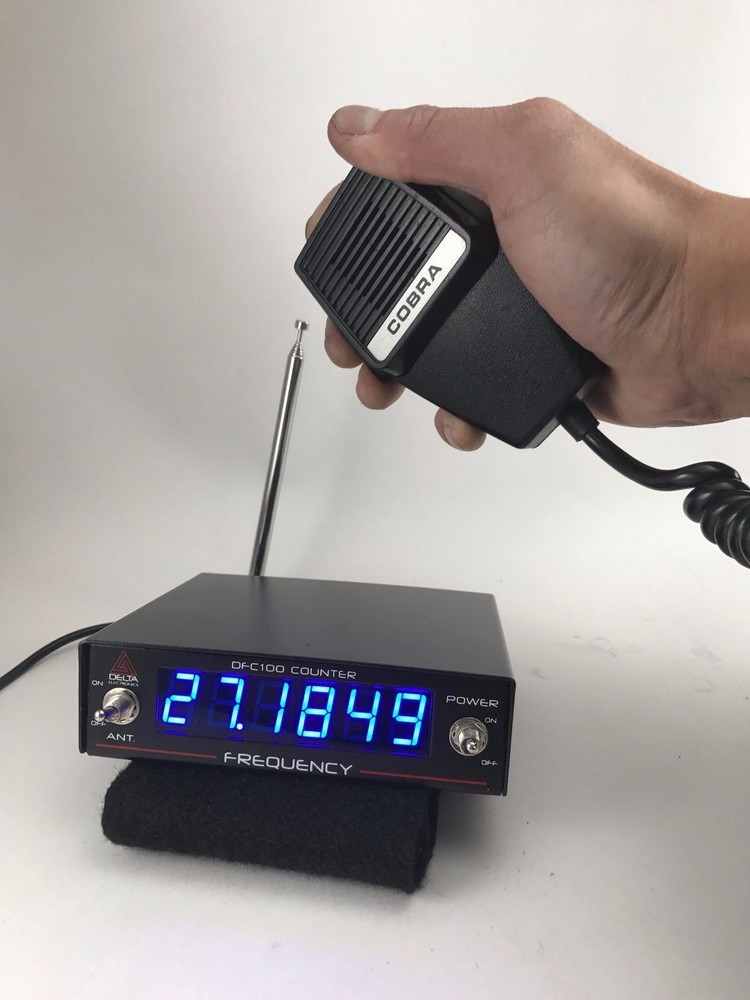 DELTA DFC100 WIRELESS or INLINE 6 DIGIT PRECISION FREQUENCY COUNTER CB Radio