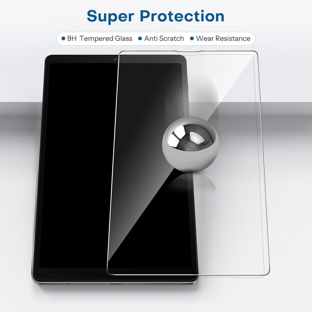Samsung Galaxy Tab A7 Lite 8.7" Case with Tempered Glass Screen Protector