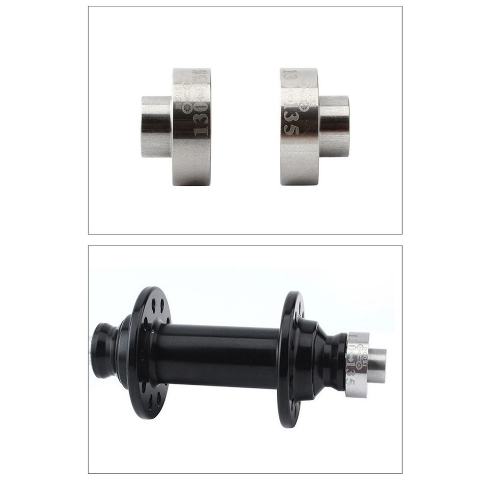Rear Hub Conversion Adapter Bicycle Extender Fork Converter Stainless Steel