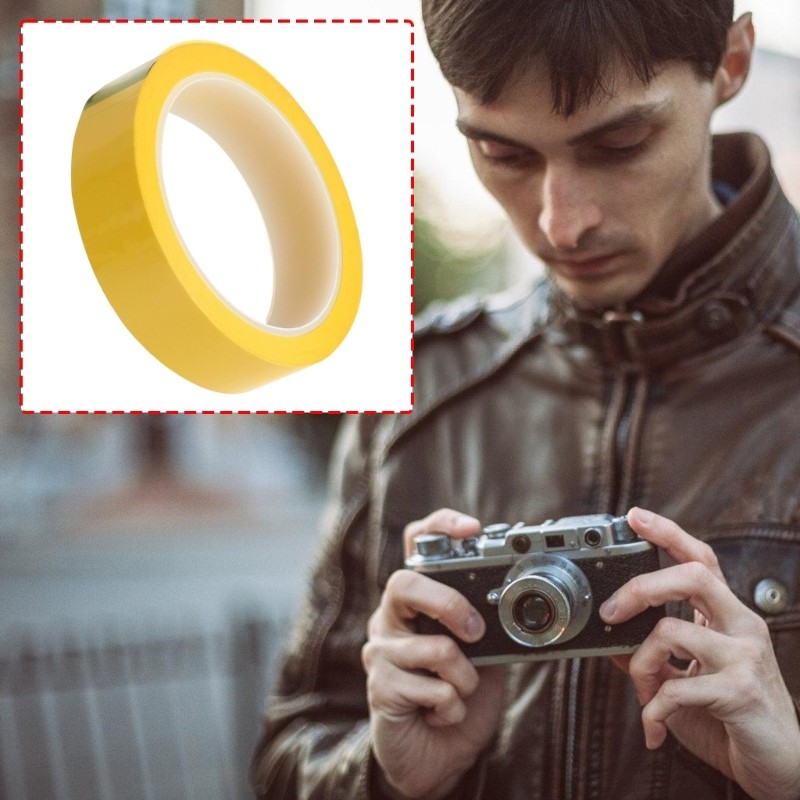 Tail Securing Adhesive Film Developing Spooling Easy Tear Strong Hold Easy