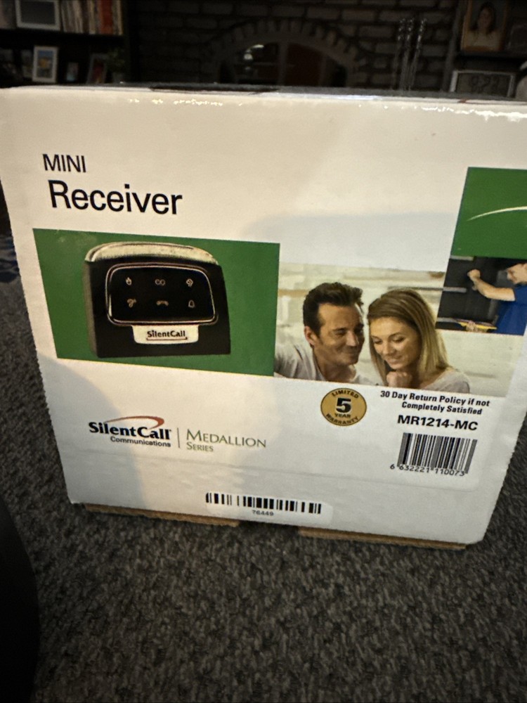 Silent Call Medallion Series Mini Strobe Receiver New