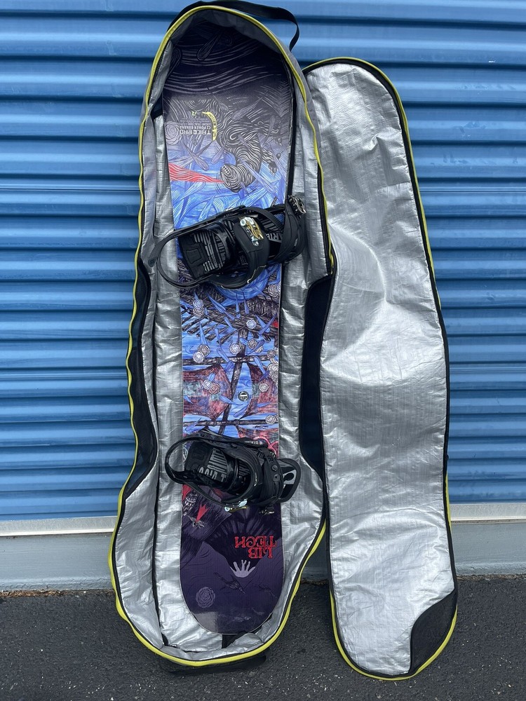 Lib Tech Travis Rice T.Rice HP Standard Snowboard 153 2014 Bindings Bag Sock